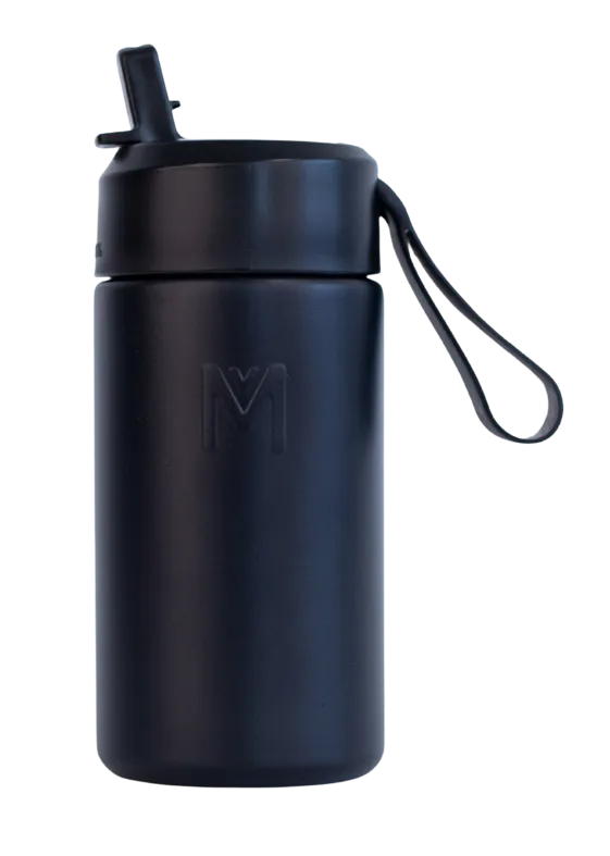 MontiiCo Fusion Sipper Lid Drink Bottle | Midnight - 350ml