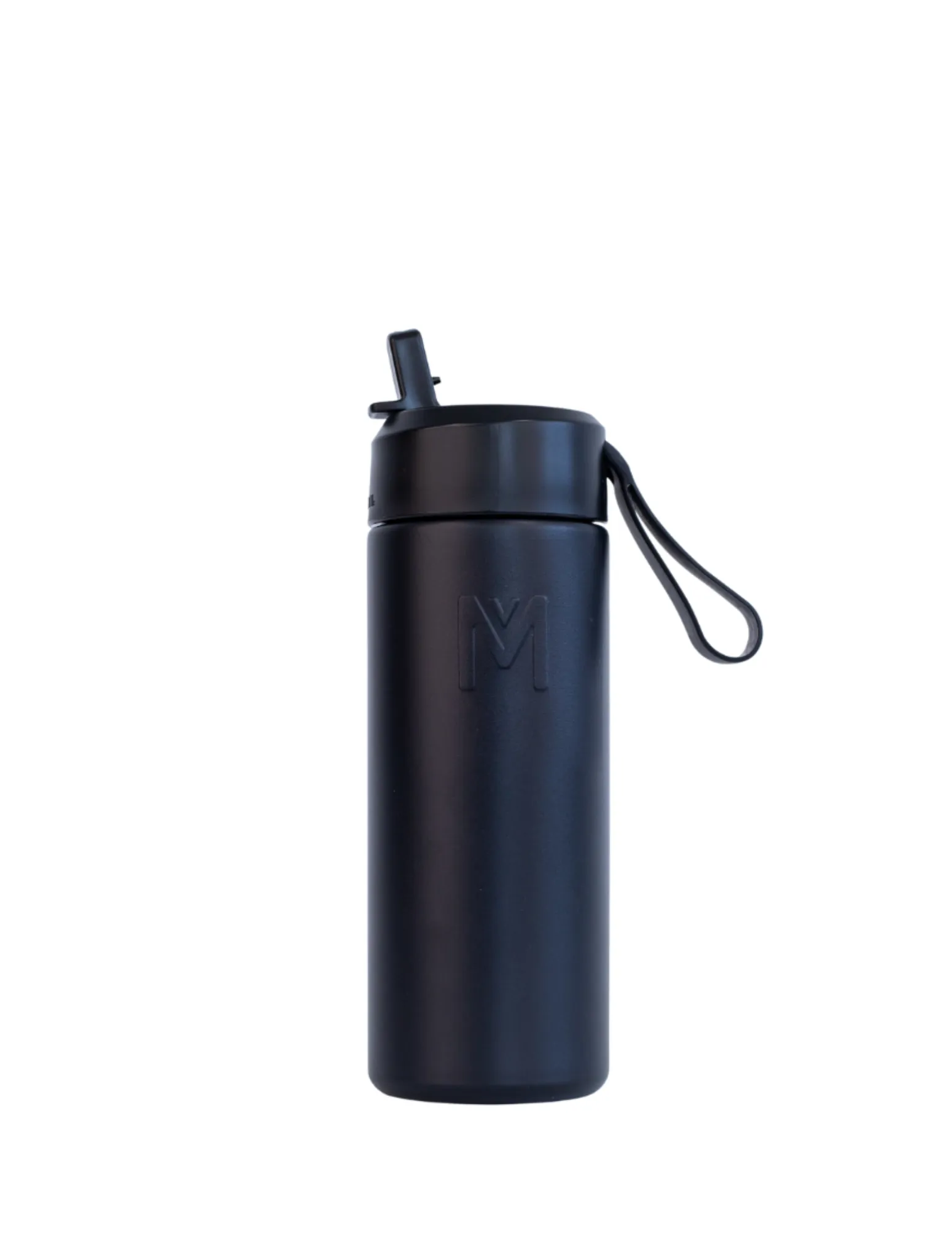 MontiiCo Fusion Sipper Lid Drink Bottle | Midnight - 475ml