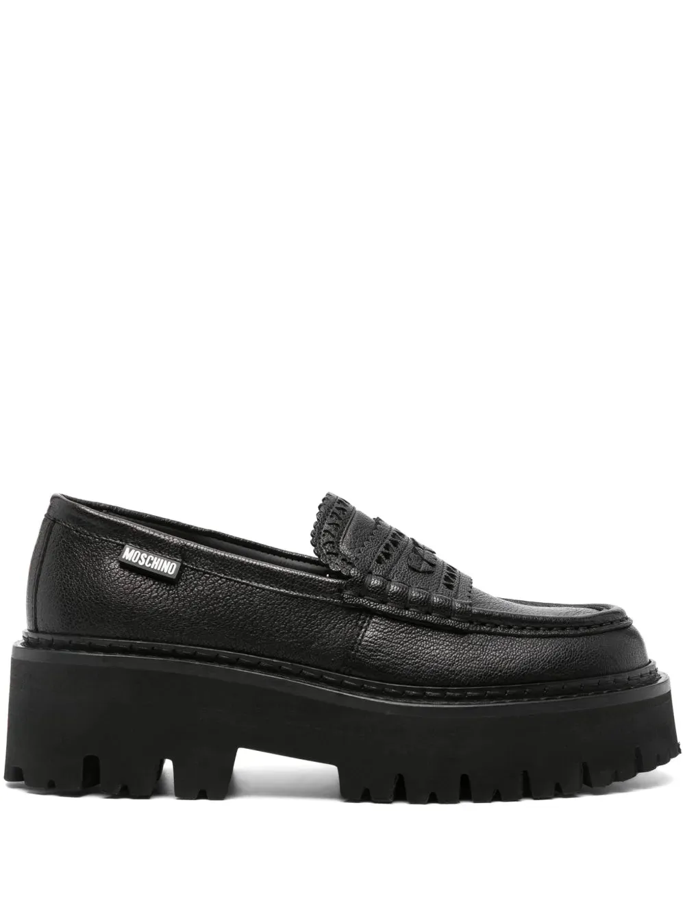 Moschino Hearted loafers