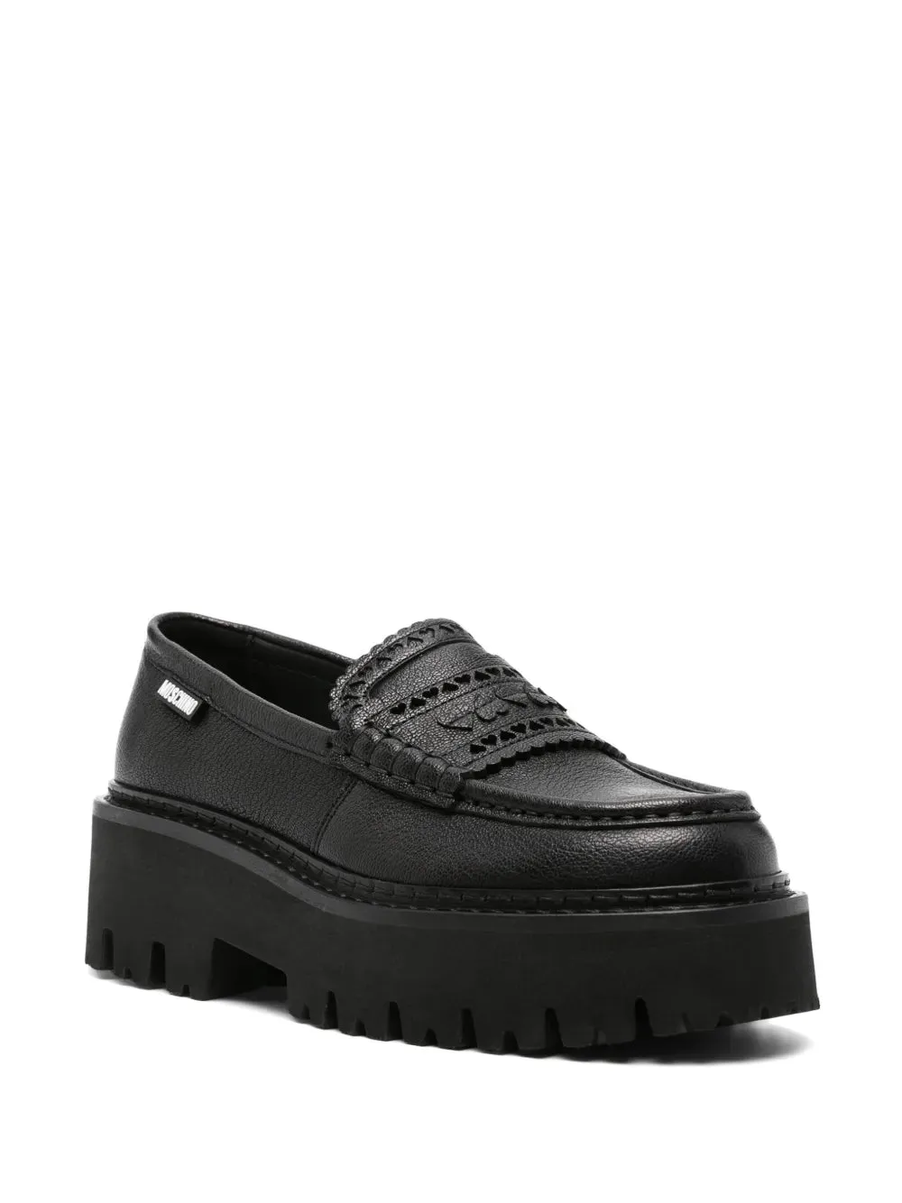 Moschino Hearted loafers