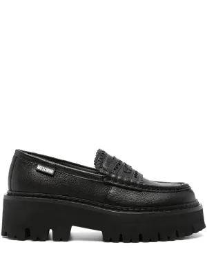 Moschino Hearted loafers