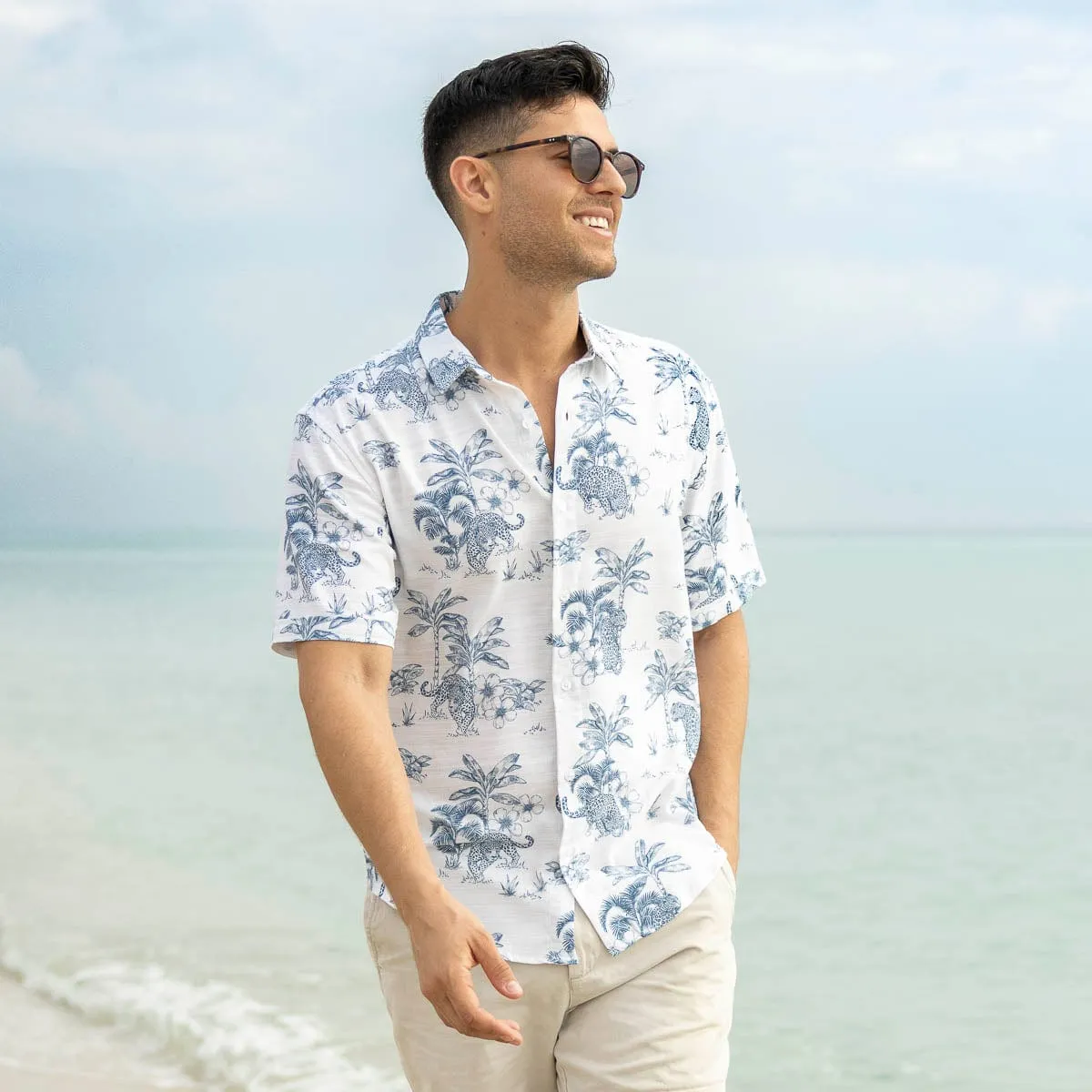 Moves Like Jaguar – Bamboo Short Sleeve Shirt