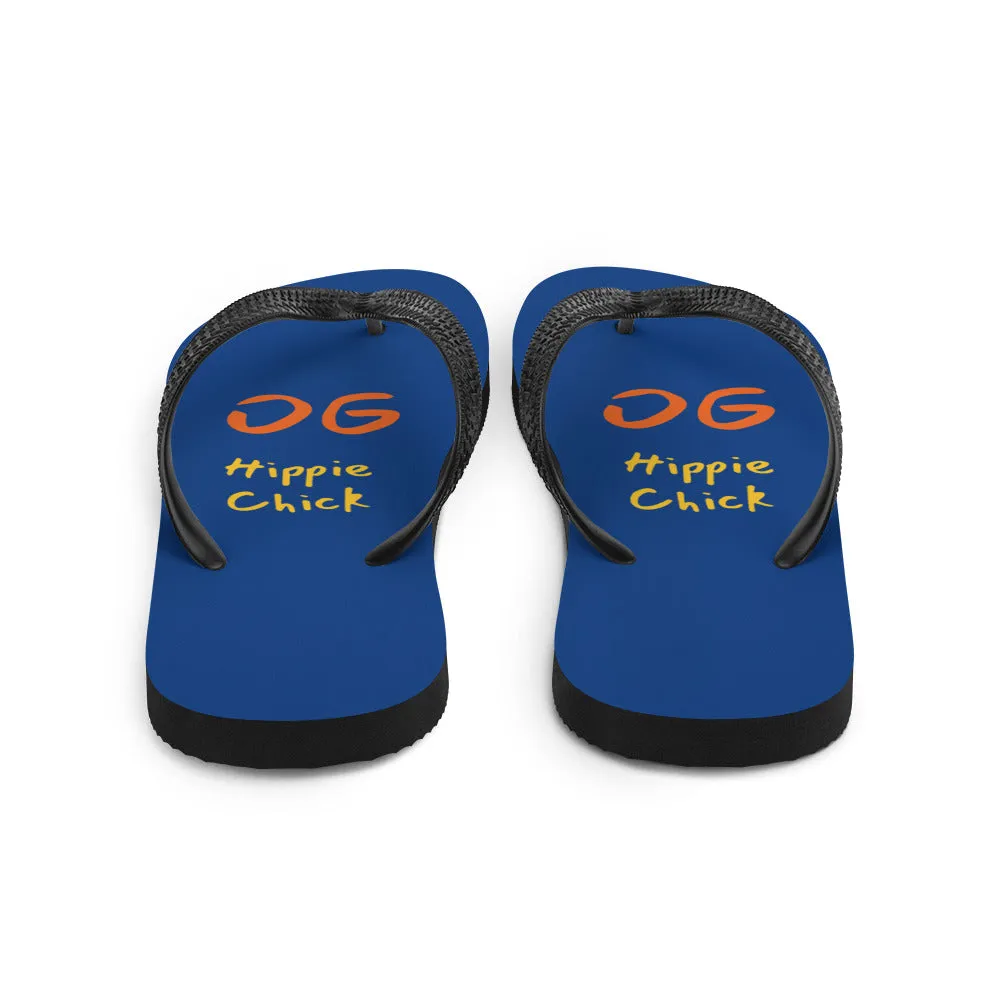 Navy Flip-Flops