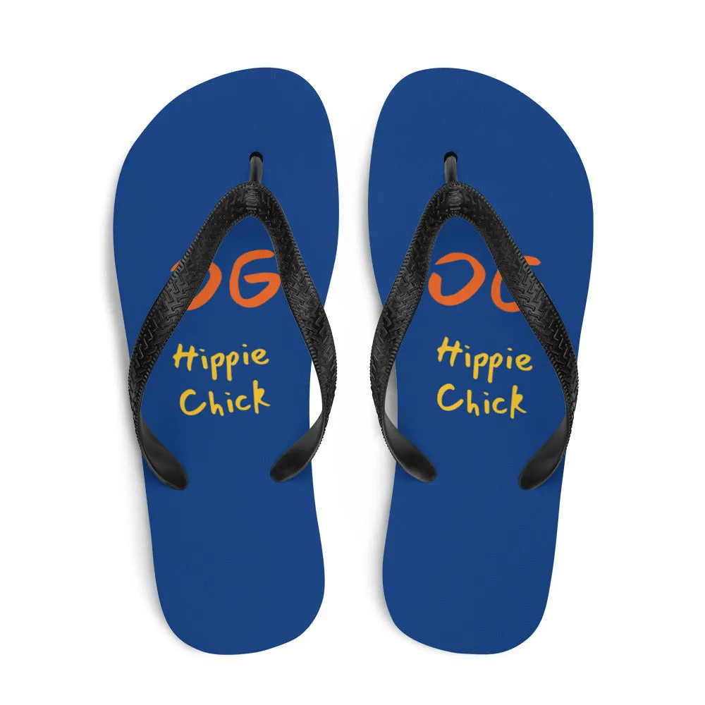 Navy Flip-Flops