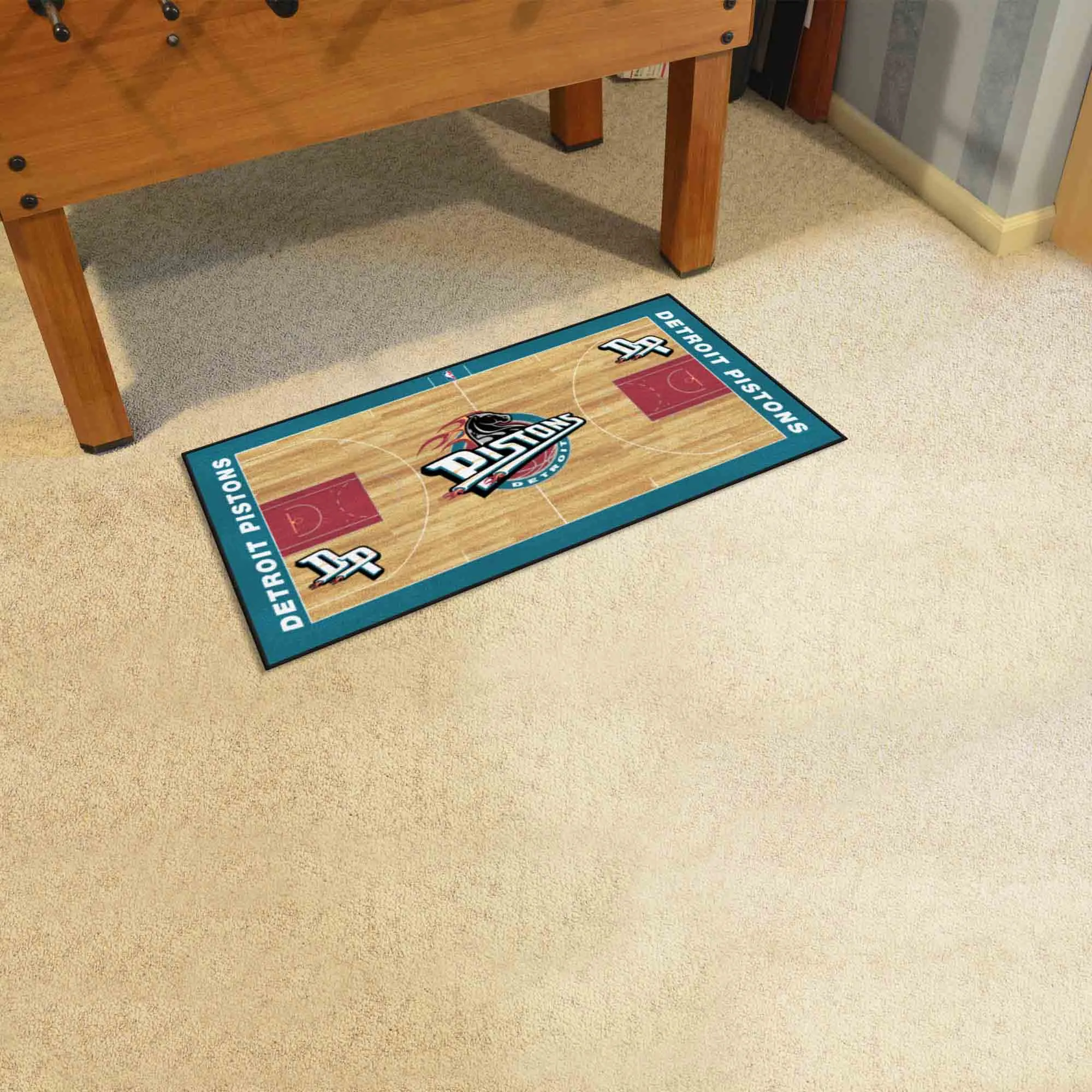 NBAV ? Detroit Pistons NBA Court Runner