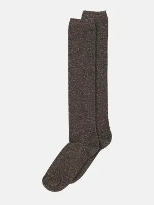 Nelly Knee Socks - Dark Brown