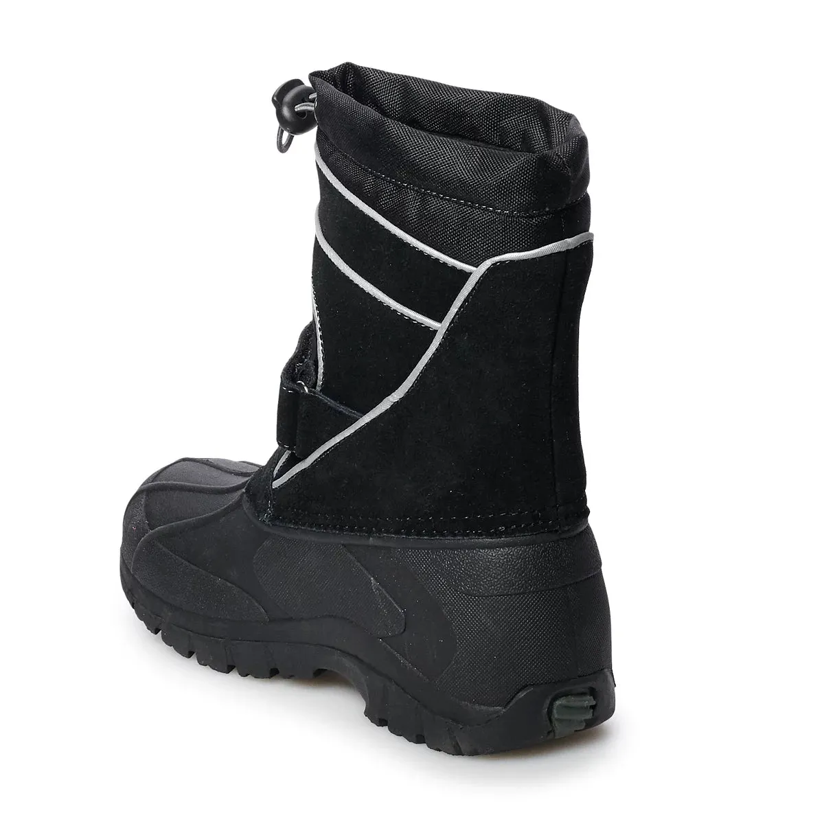 New in box! Boys Totes Todd Black Winter boots in bLack, Sz 3 Medium! Retails $65US