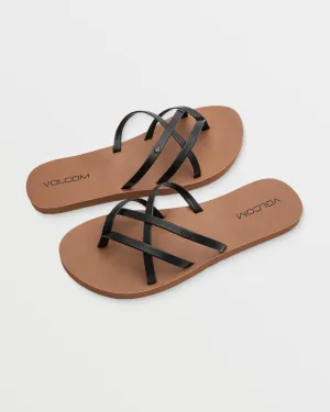 New School II Sandalen - BLACK