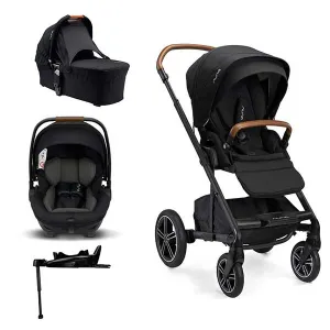 Nuna Mixx Next Pram with Nuna Arra Next Car Seat & Rotating Base