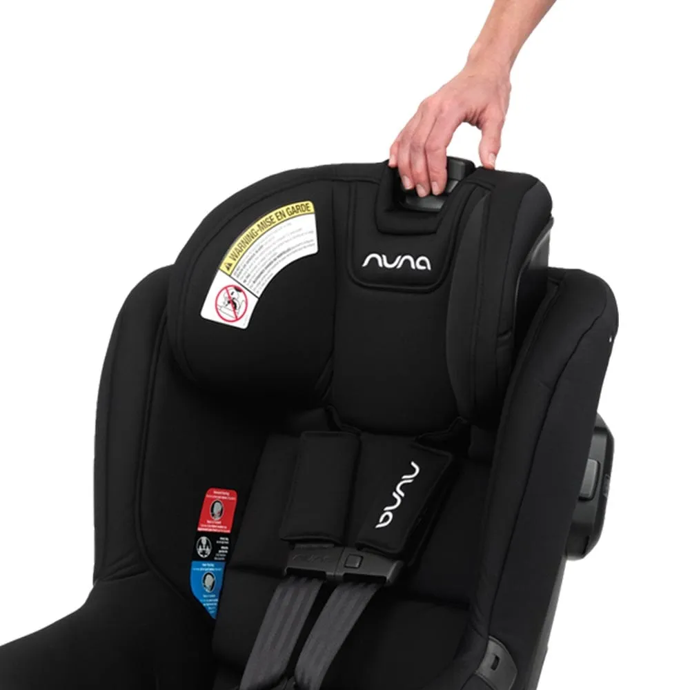 Nuna Rava Convertible Car Seat | Caviar