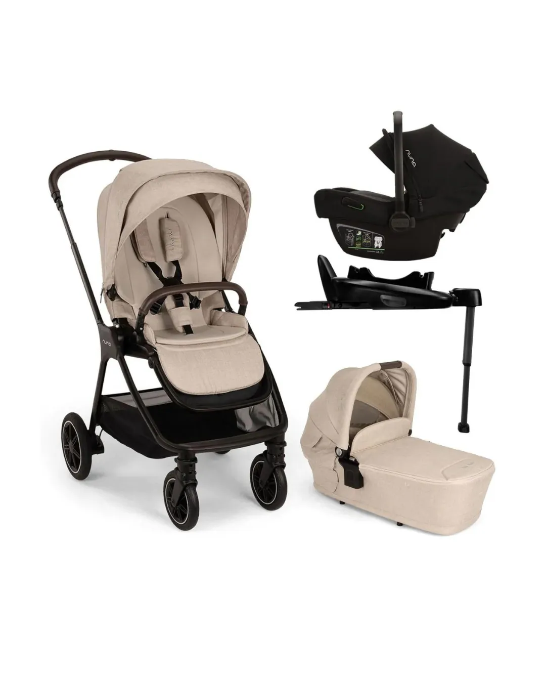 Nuna TRIV NEXT 4 Piece Travel Bundle   PIPA NEXT Travel System
