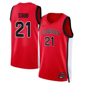 Olympic Thomas Scrubb Team Canada 21 Jersey