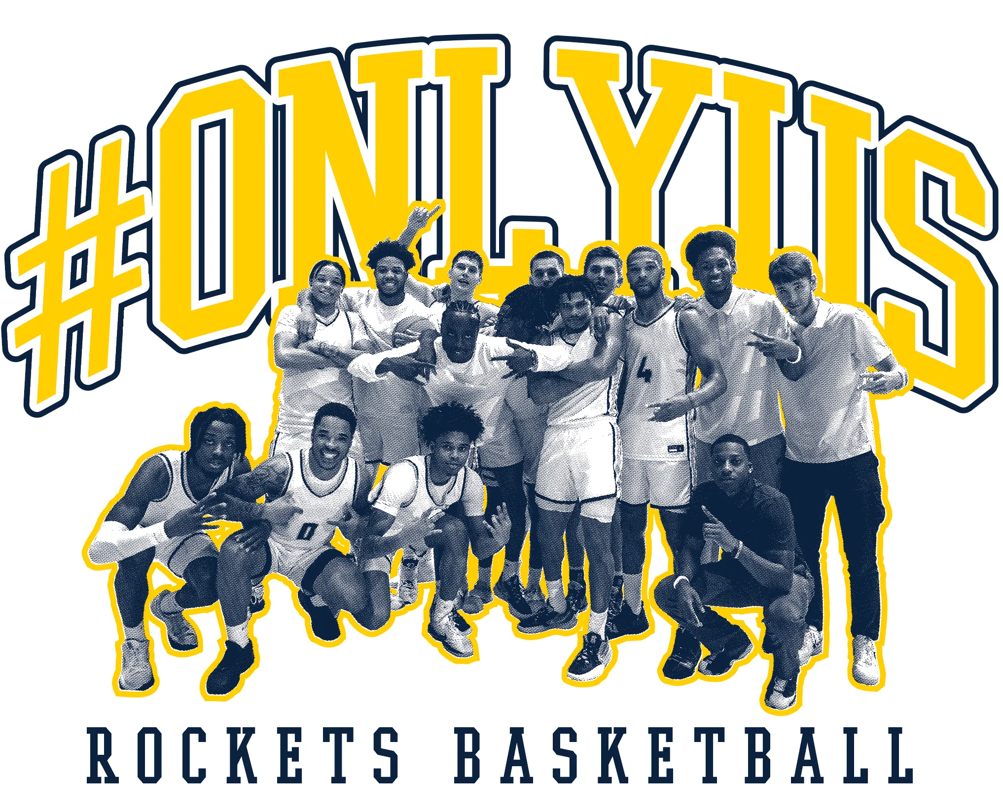 Only Us Rockets Men's Basketball Shirt