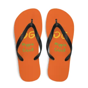 Orange Flip-Flops