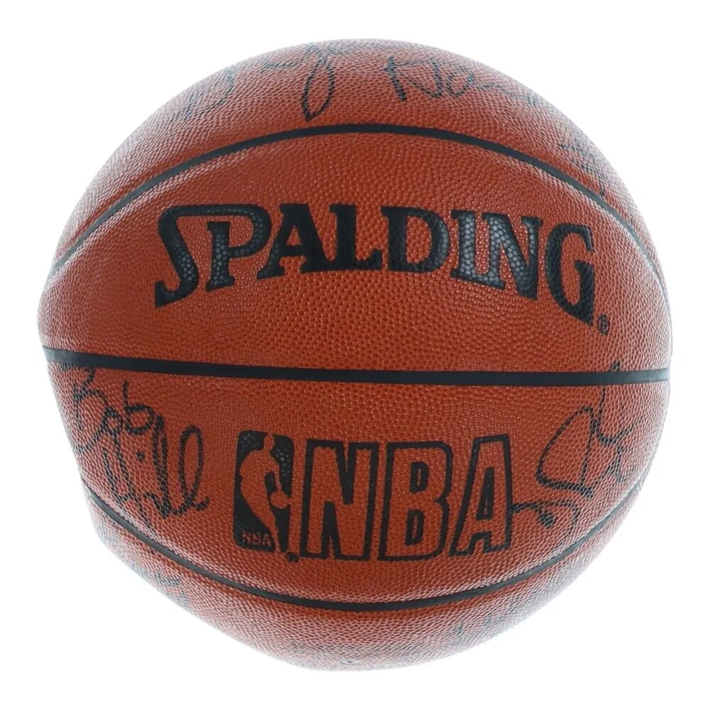 Orlando Magic 1993-94 Team Signed Basketball (JSA LOA) A Hardaway, Shaq, D Scott