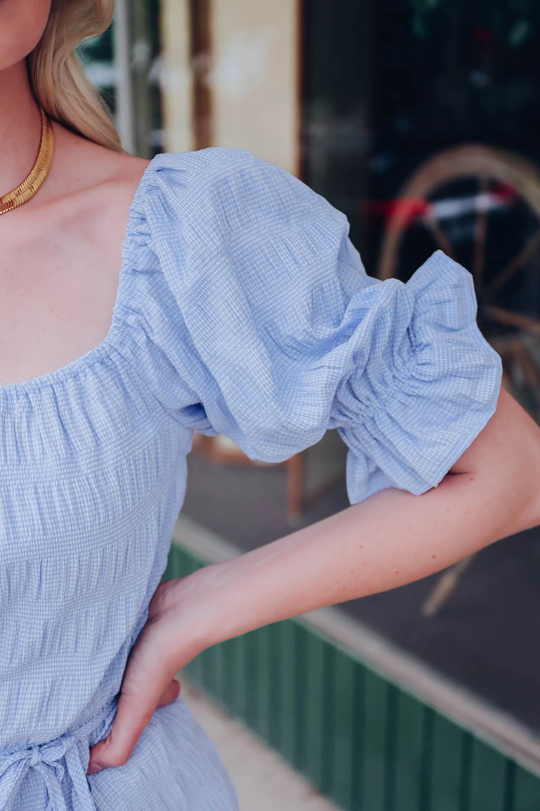 Orleans Seersucker Romper
