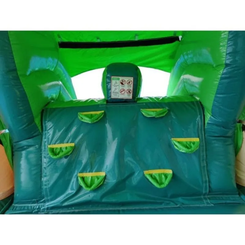 Palm Tree Bounce House Combo With Pool and Slide