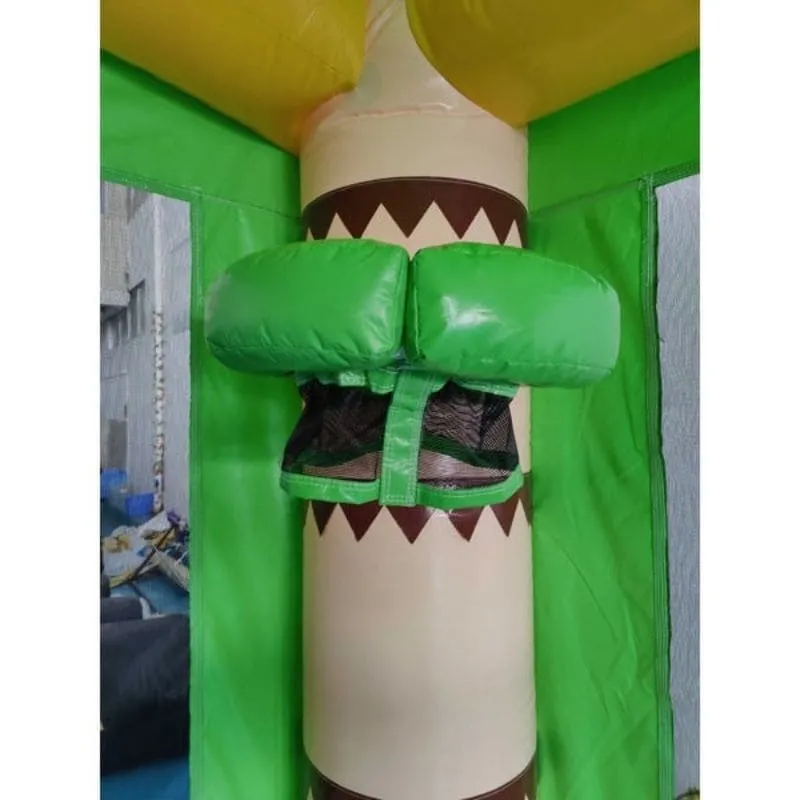 Palm Tree Bounce House Combo With Pool and Slide