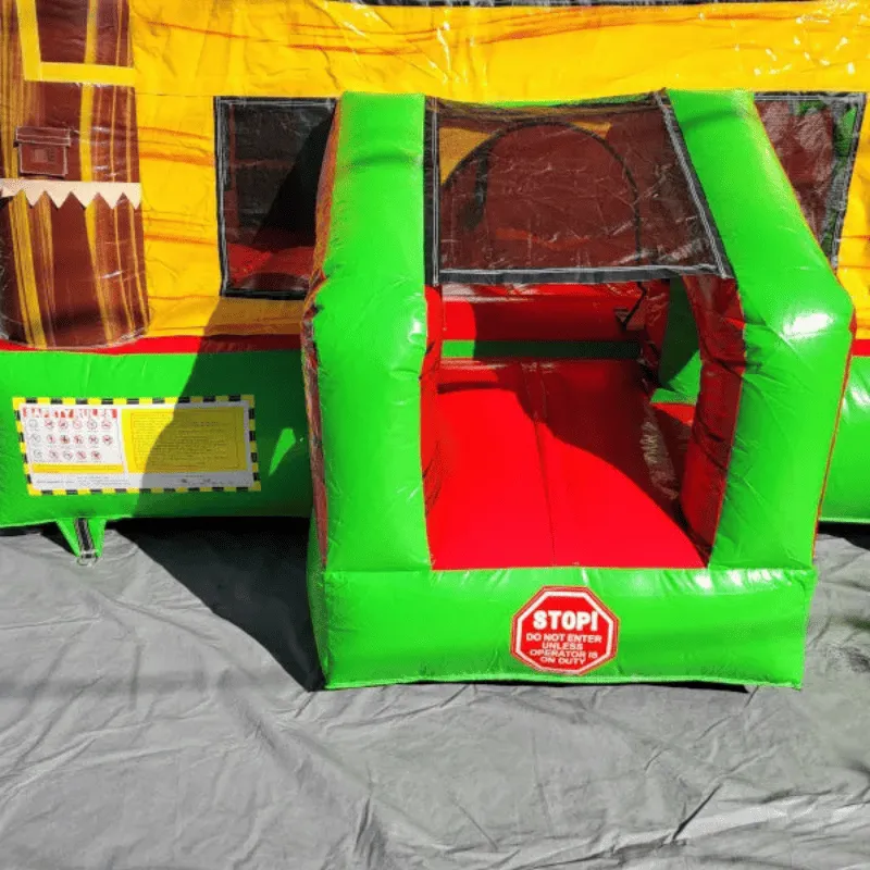Palm Tree Bounce House Combo XL Wet/Dry