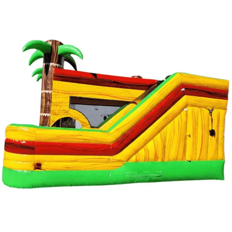 Palm Tree Bounce House Combo XL Wet/Dry