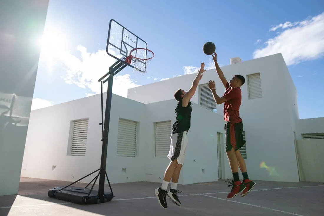 Panier de basket sur pied réglage facile 2,40m à 3,05m - B700 pro