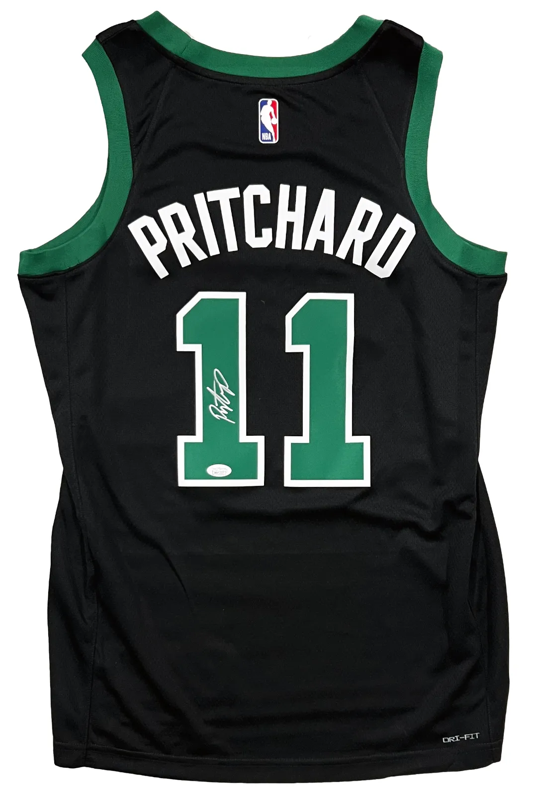 Payton Pritchard Celtics Signed Black Jordan Statement Swingman Jersey JSA