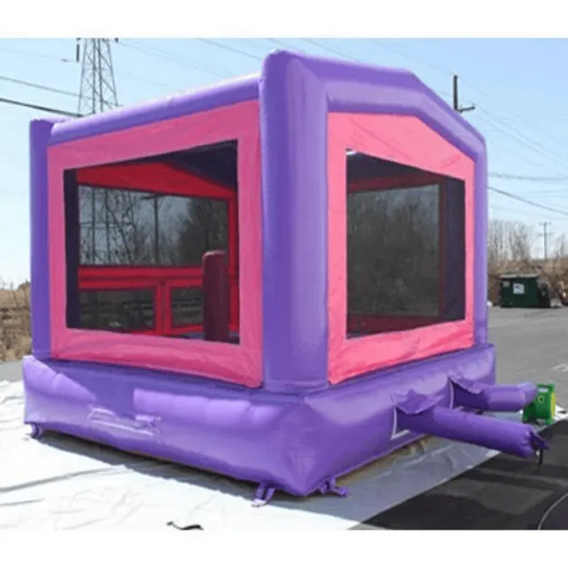 Pink and Purple Module Bounce House