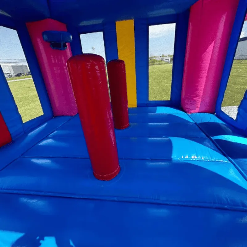 Pink / Blue Bounce House