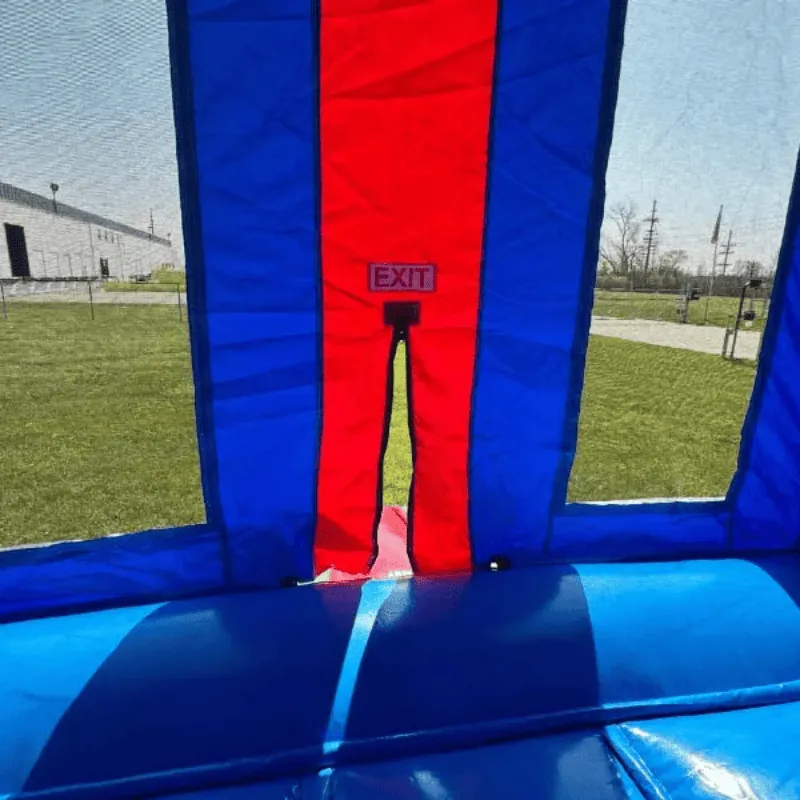 Pink / Blue Bounce House