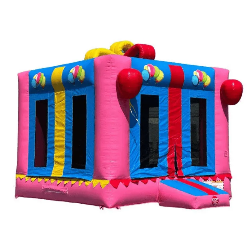 Pink / Blue Bounce House
