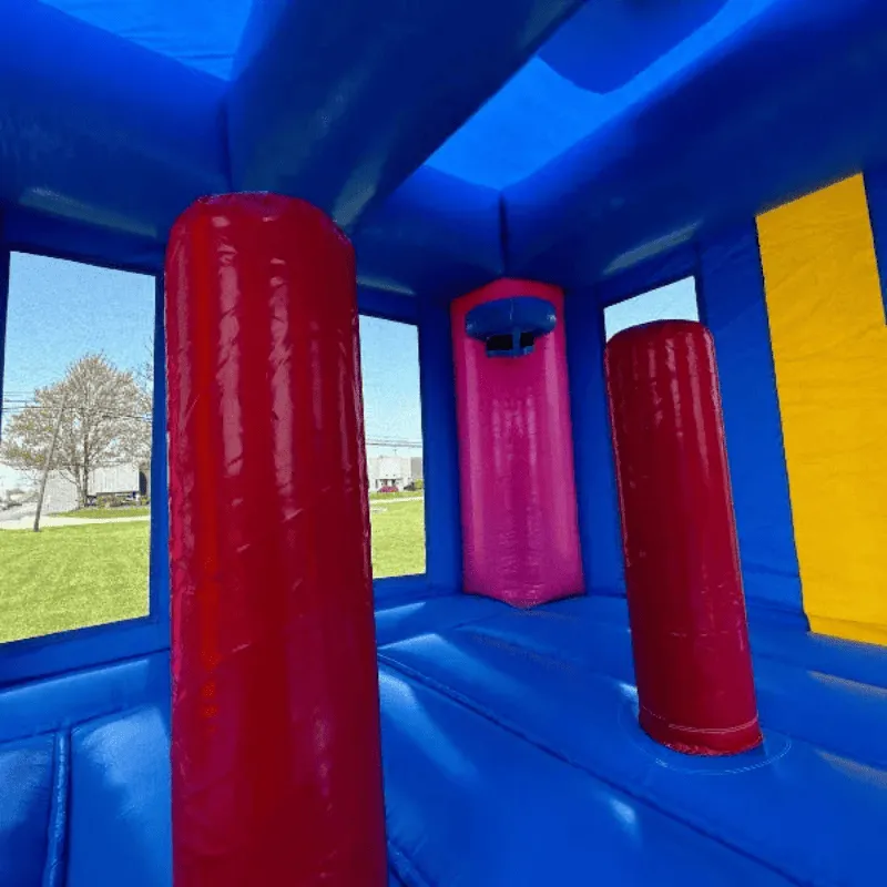 Pink / Blue Bounce House