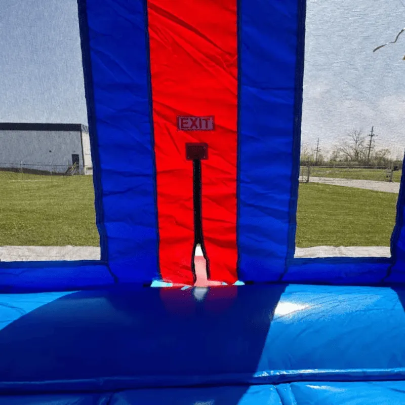 Pink / Blue Bounce House