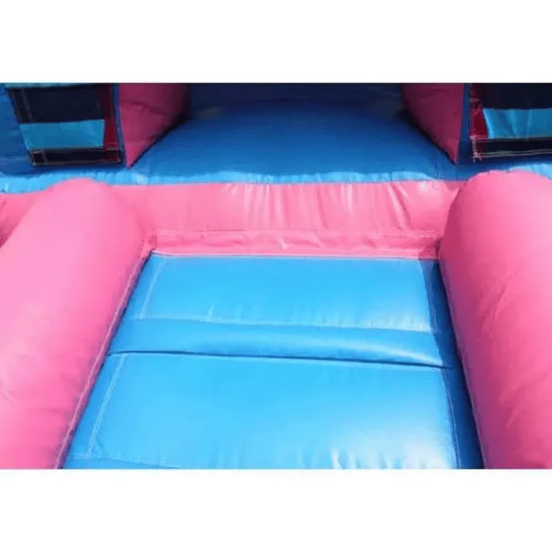 Princess Bounce House Pink and Blue Castle Inflatable