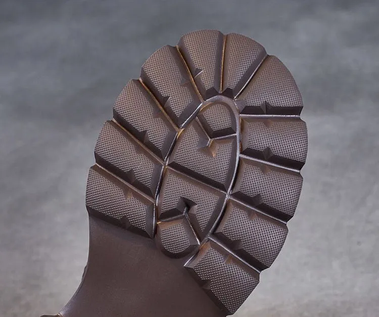 PU Leather Ankle Boots
