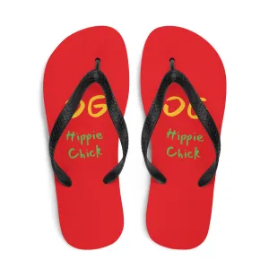 Red Flip-Flops