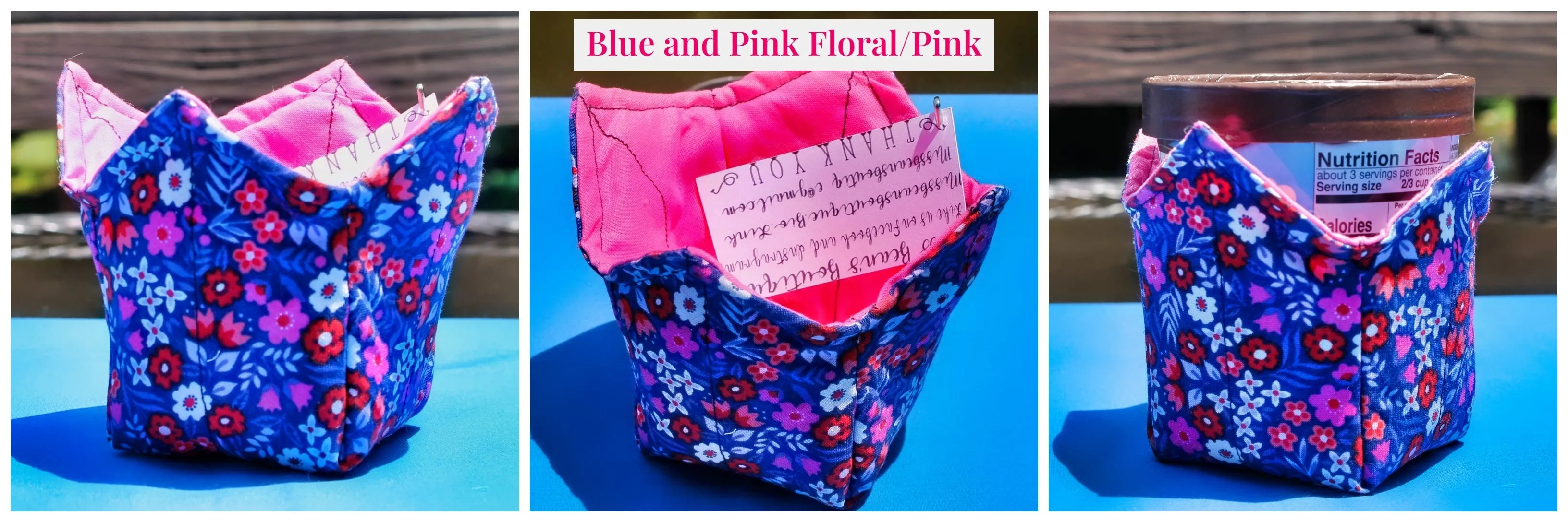 Reversible Ice Cream Pint Cozies