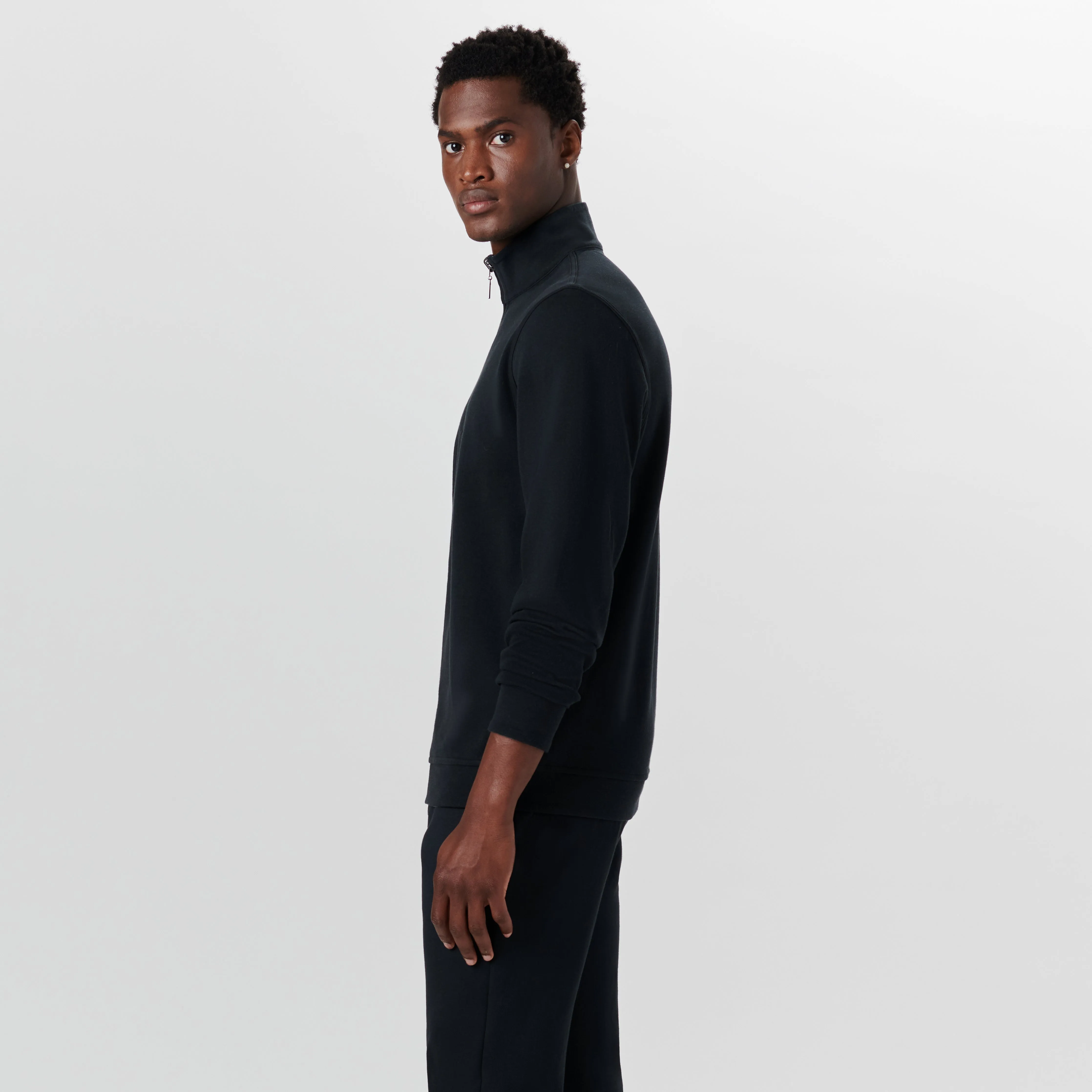 Reversible Long Sleeve Quarter Zip Pullover