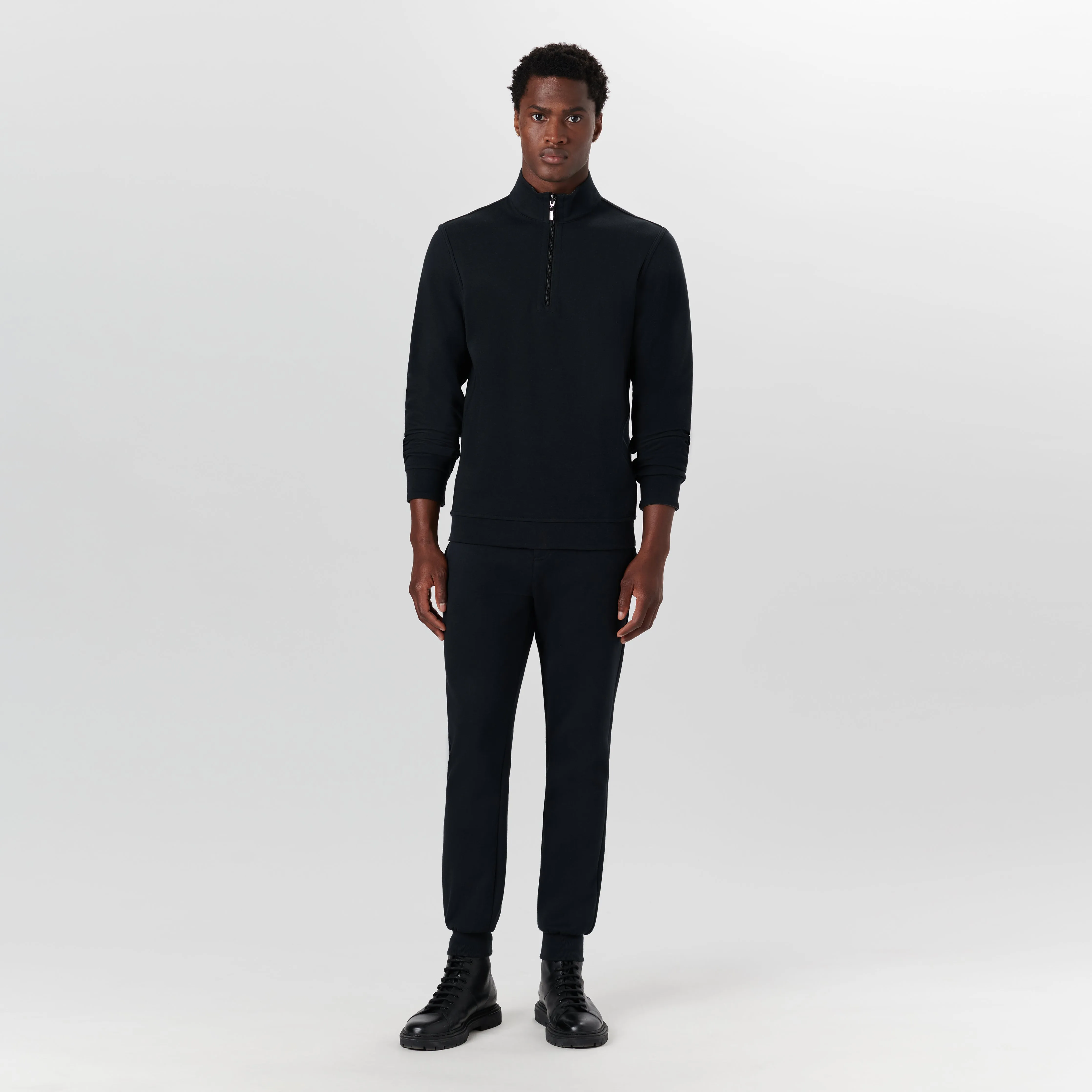 Reversible Long Sleeve Quarter Zip Pullover
