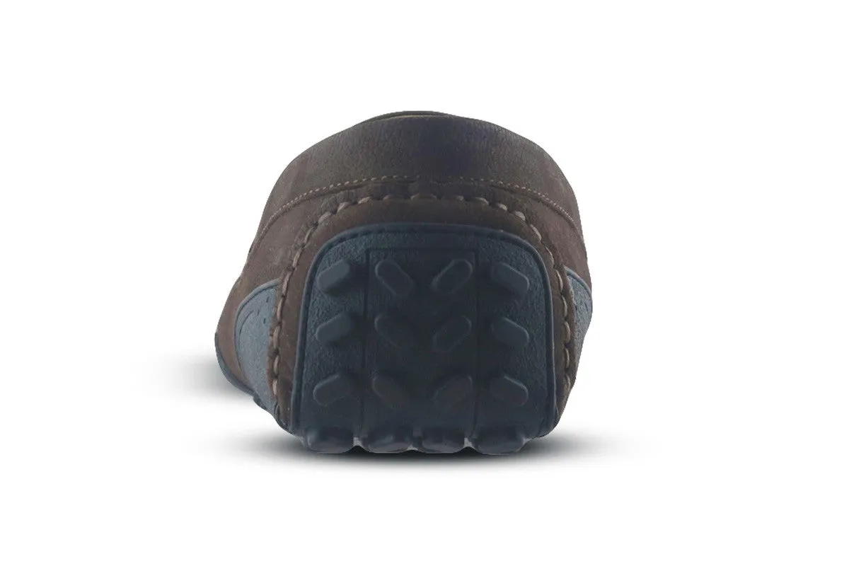 Roland Dark Brown Penny Loafers