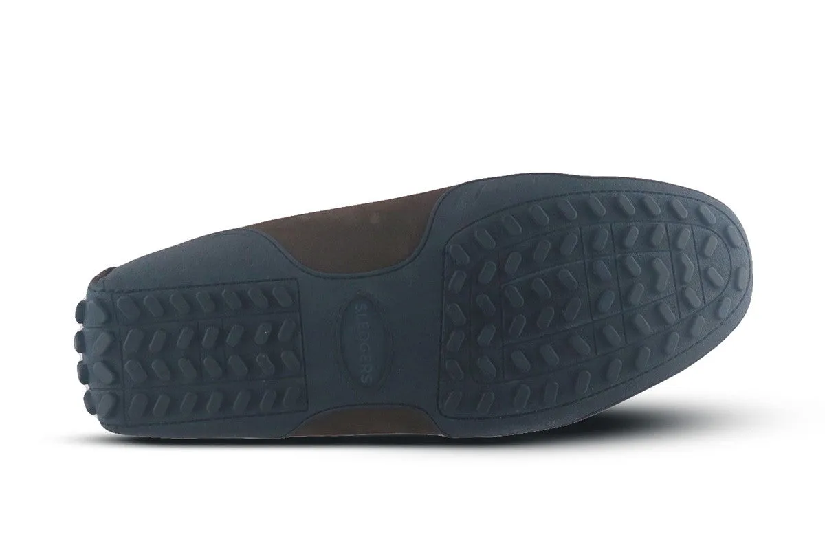 Roland Dark Brown Penny Loafers