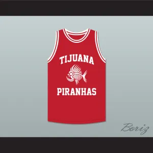 Salma Hayek 10 Tijuana Piranhas Red Basketball Jersey Mexican Expansion Team