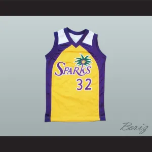 Sanaa Lathan Monica Wright-McCall 32 Pro Career Basketball Jersey Love and Basketball