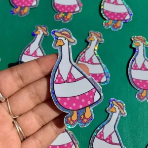 Sandy Goose Sticker