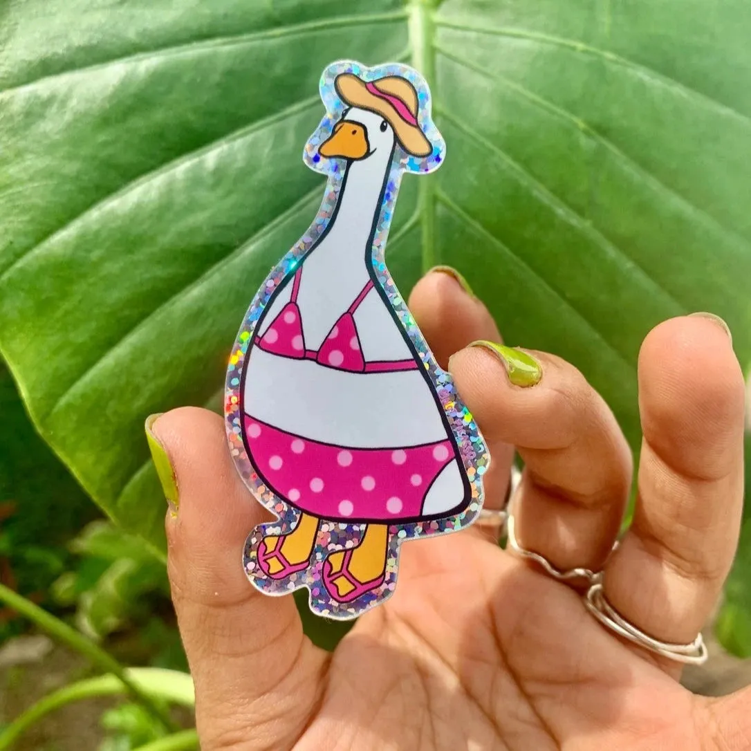 Sandy Goose Sticker