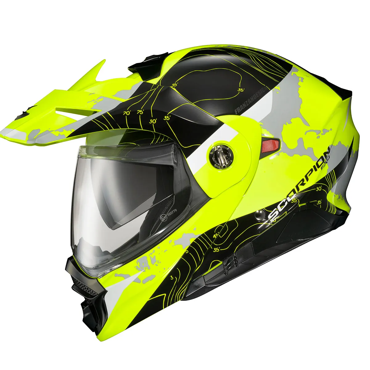 Scorpion Exo-AT960 Topographic Helmet