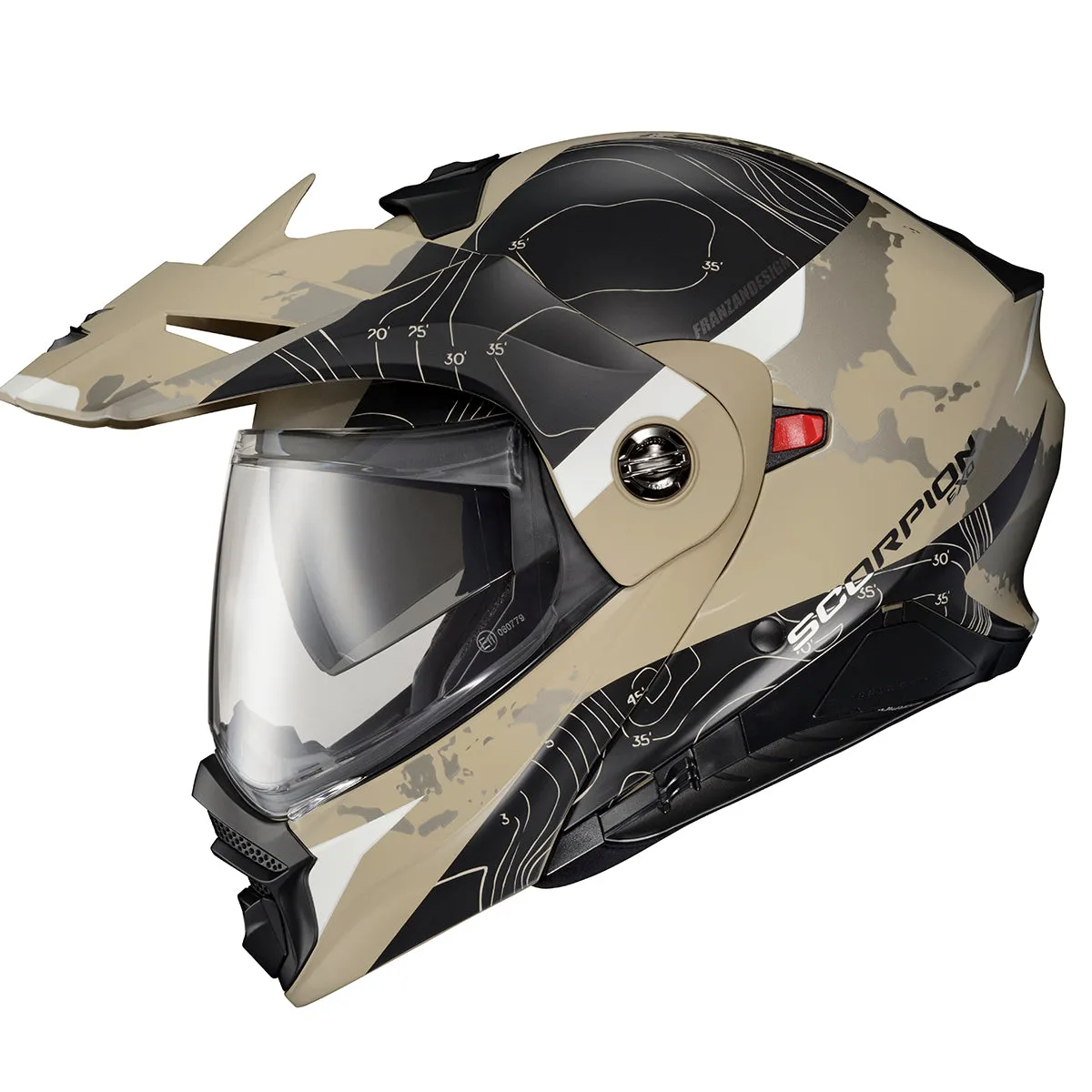 Scorpion Exo-AT960 Topographic Helmet