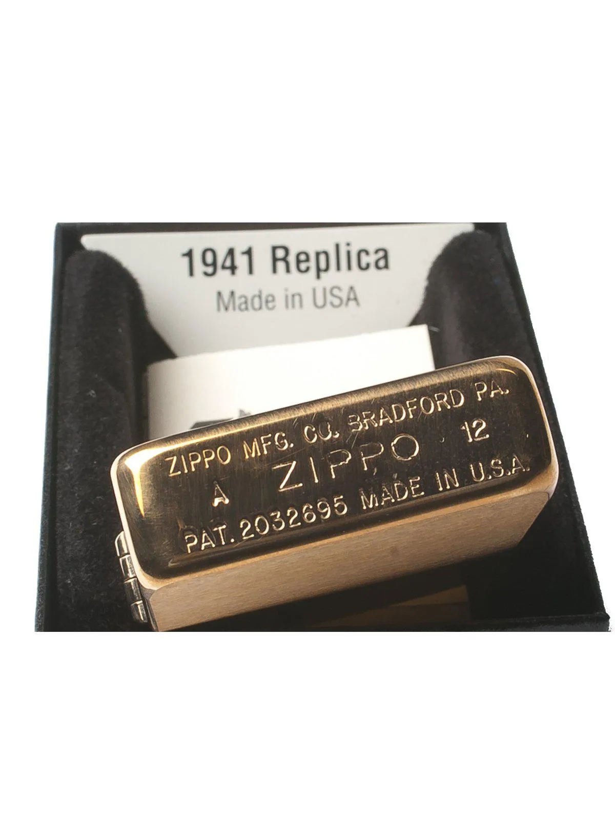 Self Edge Zippo Vintage 1941 Repro Lighter Get Lit