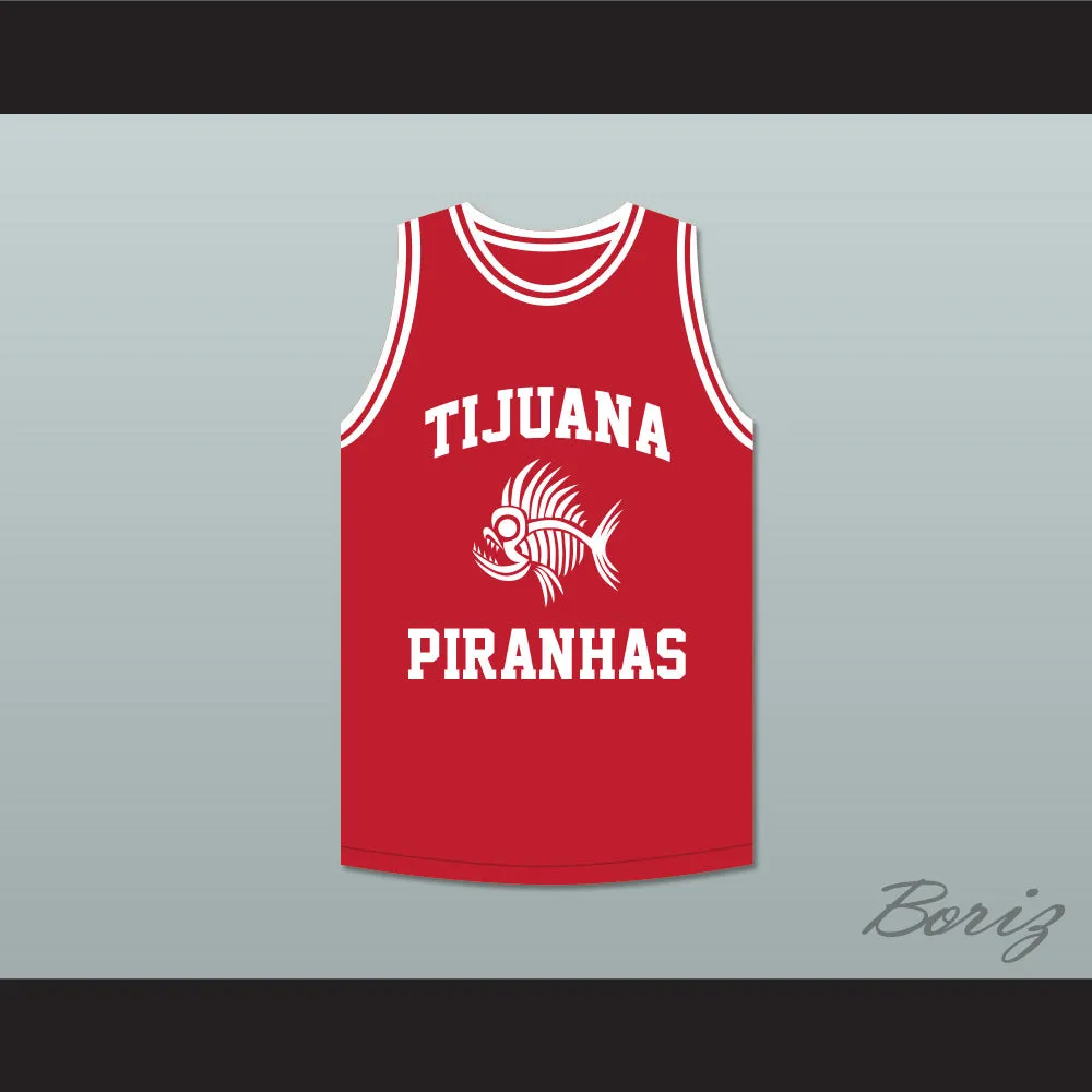 Serge Ibaka 19 Tijuana Piranhas Red Basketball Jersey Mexican Expansion Team