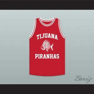 Serge Ibaka 19 Tijuana Piranhas Red Basketball Jersey Mexican Expansion Team