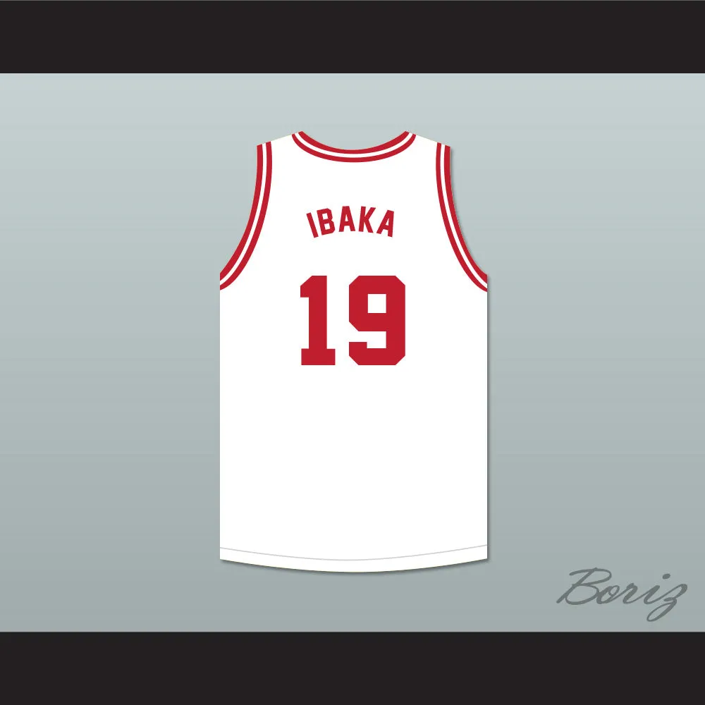 Serge Ibaka 19 Tijuana Piranhas White Basketball Jersey Mexican Expansion Team